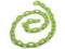 15.75 Inch Neon Green Plastic Oval Chain - 40cm chain - 13x8mm links